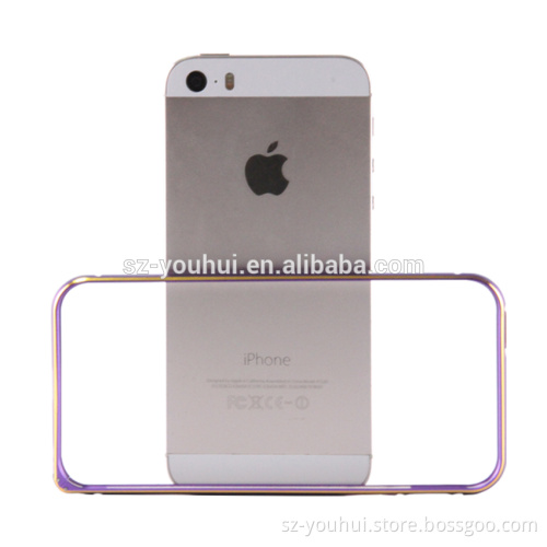 Latest Premium Aluminium Metal bezel protective shell case for iPhone 5s with multi colour and Cheap price